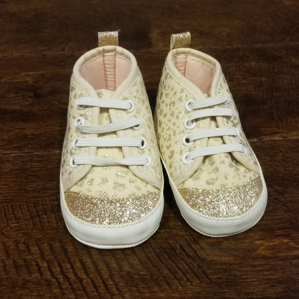 Just One You by Carter's Gold Leopard High Tops